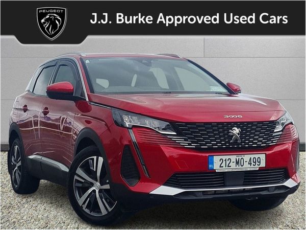 Peugeot 3008 SUV, Diesel, 2021, Red