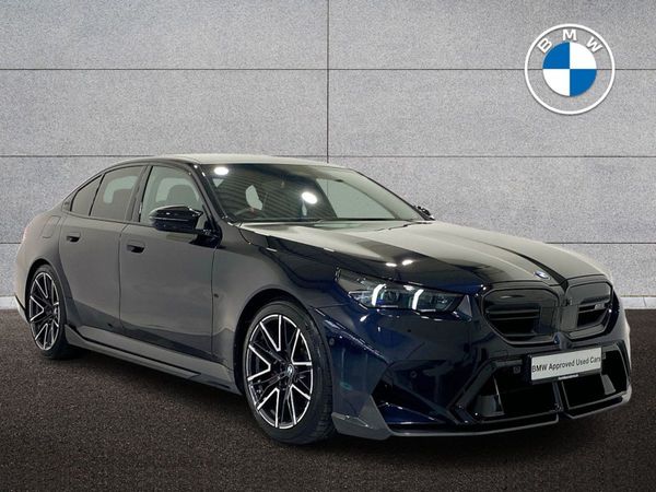 BMW M5 Saloon, Petrol Plug-in Hybrid, 2024, Black