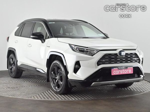 Toyota RAV4 SUV, Petrol Hybrid, 2019, White