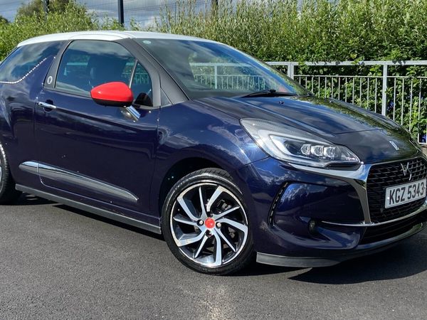 DS Automobiles DS 3 Hatchback, Diesel, 2018, Blue