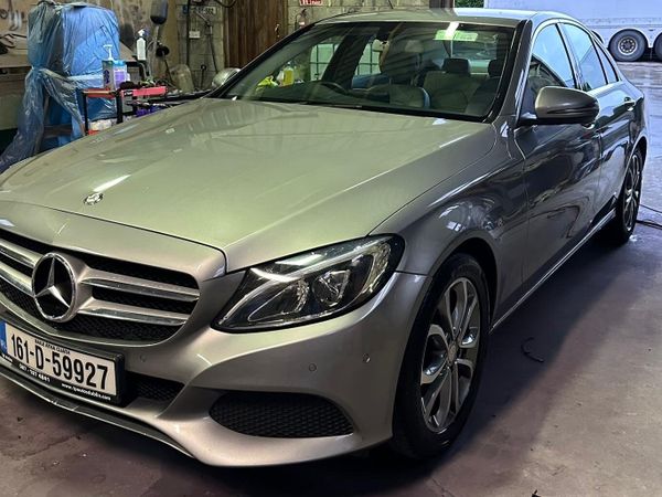 Mercedes-Benz C-Class Saloon, Petrol Plug-in Hybrid, 2016, Silver