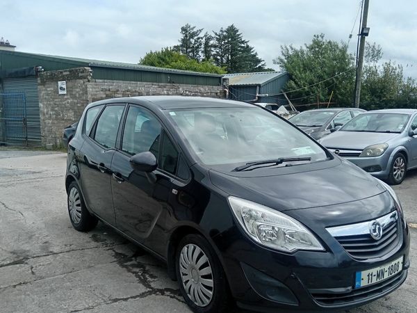 Vauxhall Meriva MPV, Diesel, 2011, Black