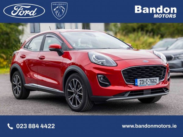 Ford Puma MPV, Petrol Hybrid, 2023, Red