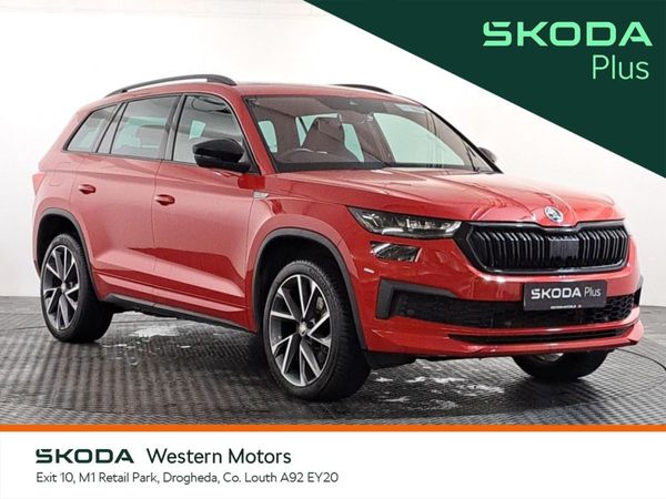 Skoda Kodiaq SUV, Diesel, 2022, Red