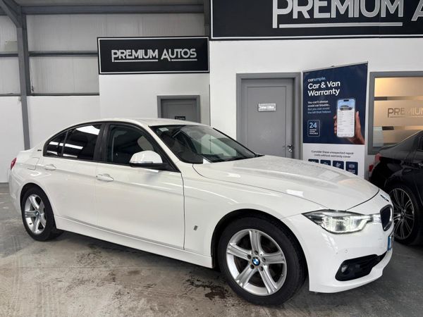 BMW 3-Series Saloon, Petrol Plug-in Hybrid, 2017, White