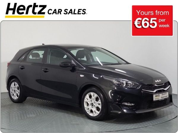 Kia Ceed Hatchback, Diesel Hybrid, 2023, Black