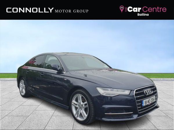 Audi A6 Saloon, Diesel, 2018, Blue