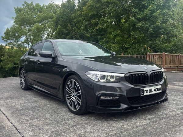 BMW 5-Series Saloon, Diesel, 2017, Grey