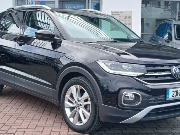 Volkswagen T-Cross Estate, Petrol, 2023, Black