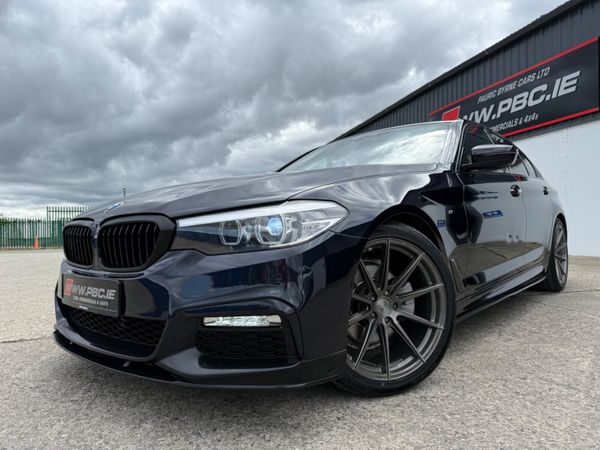 BMW 5-Series Saloon, Diesel, 2018, Black