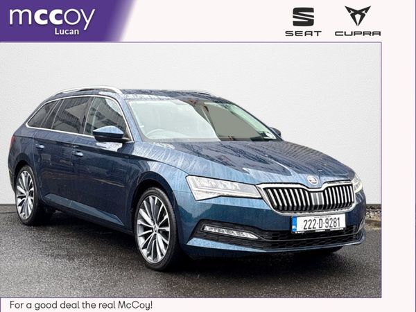 Skoda Superb Estate, Diesel, 2022, Blue