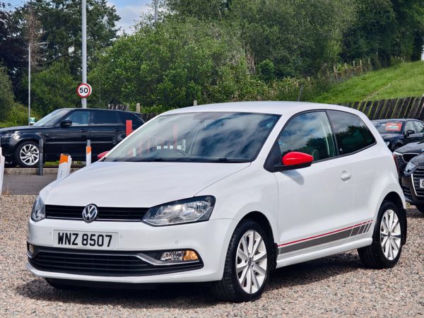 Volkswagen Polo Hatchback, Petrol, 2017, White