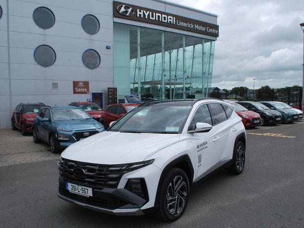 Hyundai Tucson SUV, Petrol Plug-in Hybrid, 2025, White