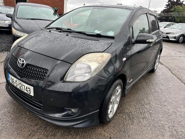 Toyota Vitz Hatchback, Petrol, 2006, Black