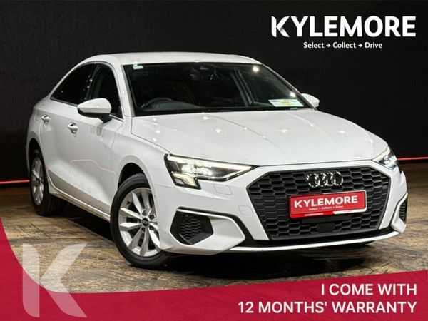 Audi A3 Saloon, Petrol, 2022, White