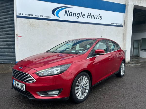 Ford Focus Hatchback, Diesel, 2018, Red