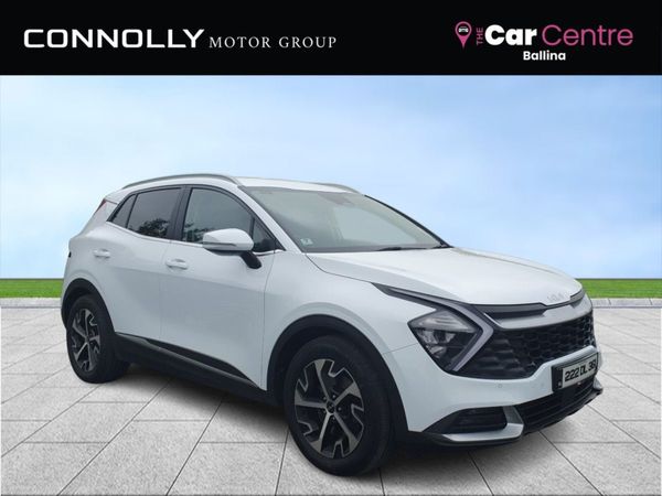 Kia Sportage SUV, Diesel Hybrid, 2022, White