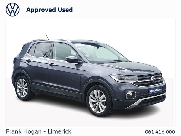 Volkswagen T-Cross SUV, Petrol, 2023, Grey