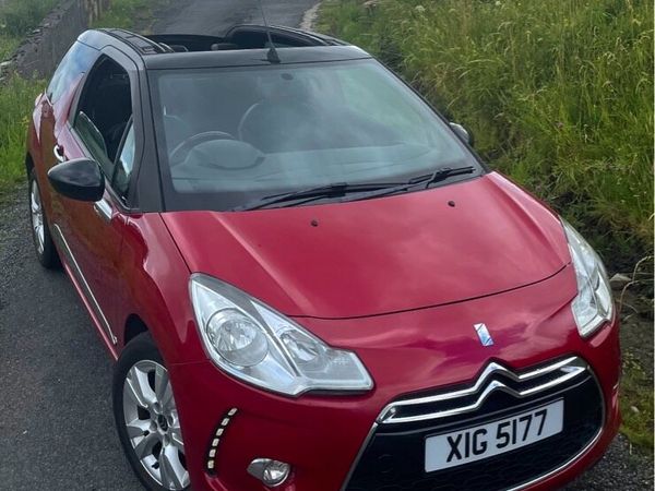 Citroen DS 3 Convertible, Petrol, 2013, Red