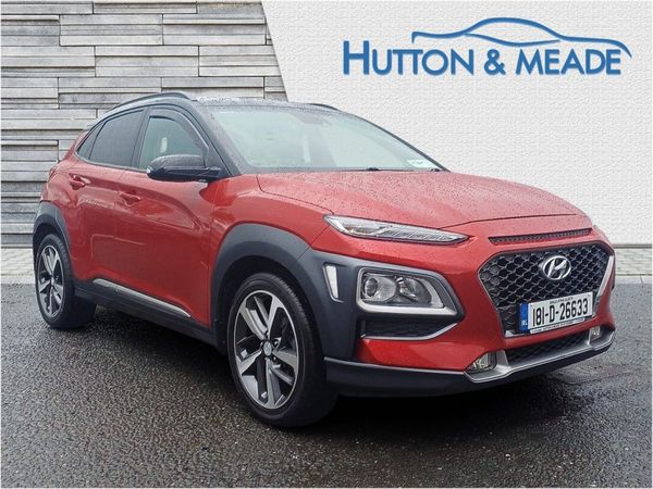Hyundai KONA SUV, Petrol, 2018, Red