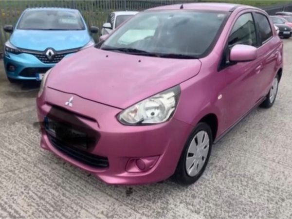Mitsubishi Mirage Hatchback, Petrol, 2012, Pink