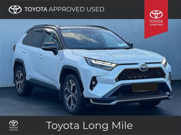 Toyota RAV4 Estate, Petrol Plug-in Hybrid, 2024, White