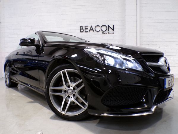 Mercedes-Benz E-Class Convertible, Diesel, 2016, Black