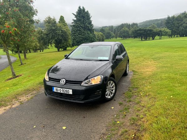 Volkswagen Golf Hatchback, Diesel, 2016, Black
