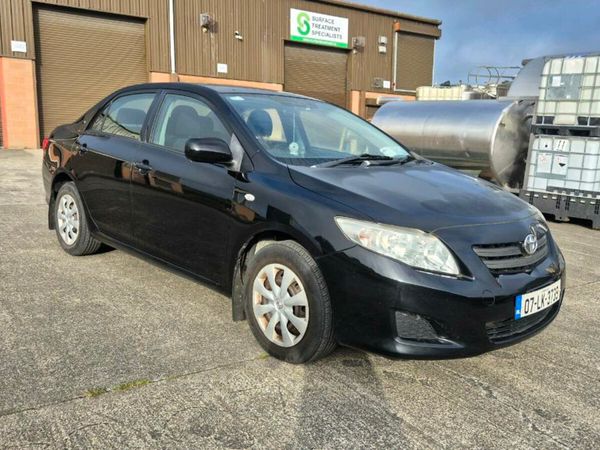 Toyota Corolla Saloon, Petrol, 2007, Black
