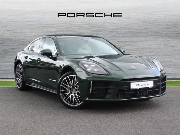 Porsche Panamera Saloon, Petrol Plug-in Hybrid, 2025, Green