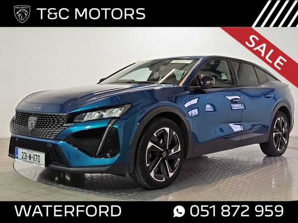 Peugeot 408 Hatchback, Petrol, 2023, Blue