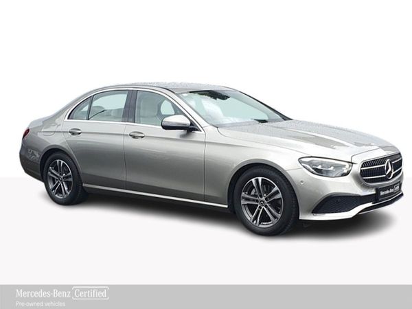 Mercedes-Benz E-Class Saloon, Diesel Hybrid, 2022, Silver