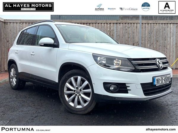 Volkswagen Tiguan SUV, Diesel, 2016, White