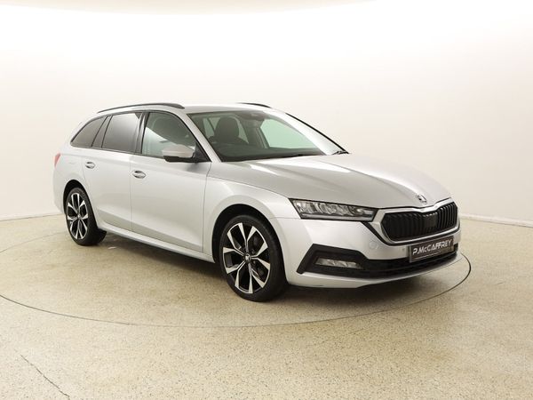 Skoda Octavia Estate, Diesel, 2021, Silver