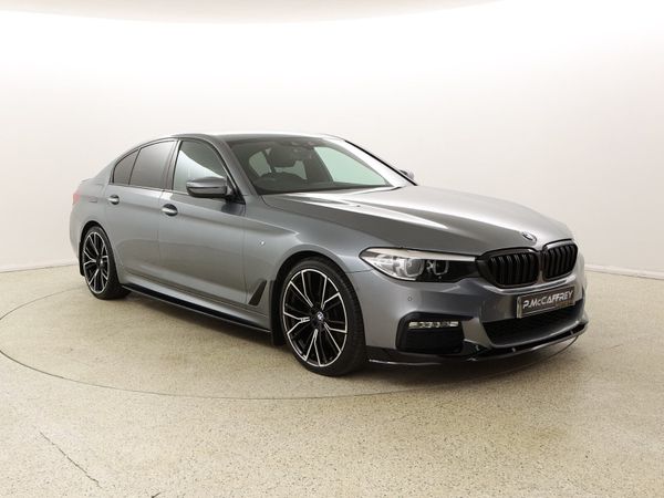 BMW 5-Series Saloon, Diesel, 2018, Blue