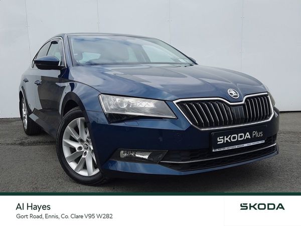 Skoda Superb Saloon, Diesel, 2019, Blue