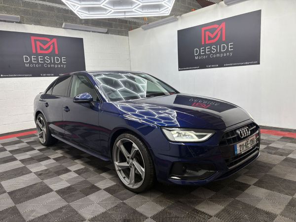 Audi A4 Saloon, Diesel, 2021, Blue