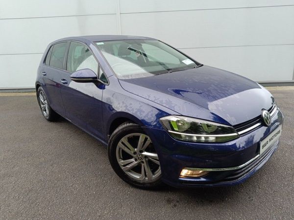 Volkswagen Golf Hatchback, Diesel, 2020, Blue