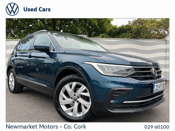 Volkswagen Tiguan SUV, Diesel, 2022, Blue