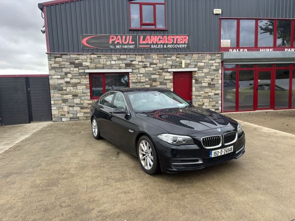 BMW 5-Series Saloon, Diesel, 2015, Black