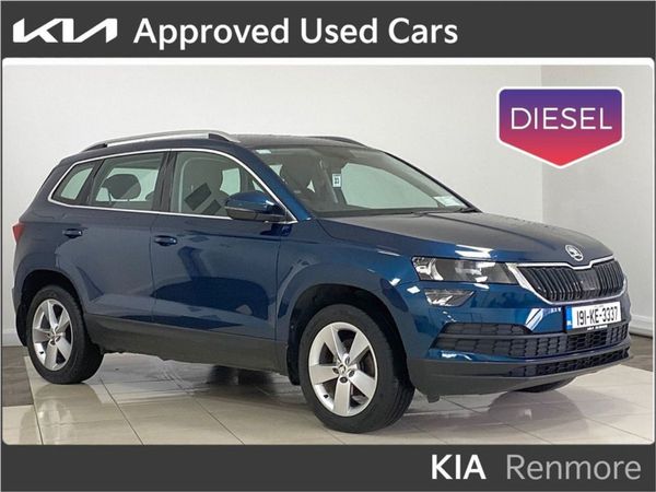 Skoda Karoq Estate, Diesel, 2019, Blue