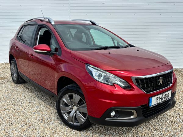 Peugeot 2008 Estate, Petrol, 2018, Red