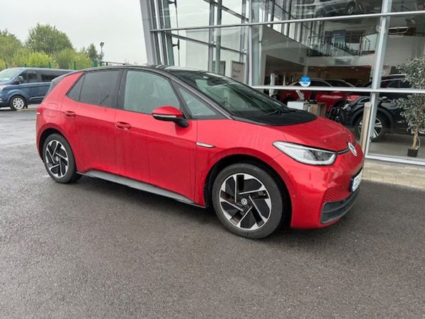 Volkswagen ID.3 Hatchback, Electric, 2022, Red