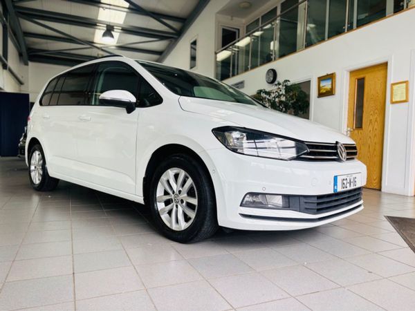 Volkswagen Touran MPV, Diesel, 2016, White