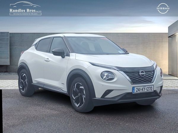 Nissan Juke SUV, Petrol Hybrid, 2024, White