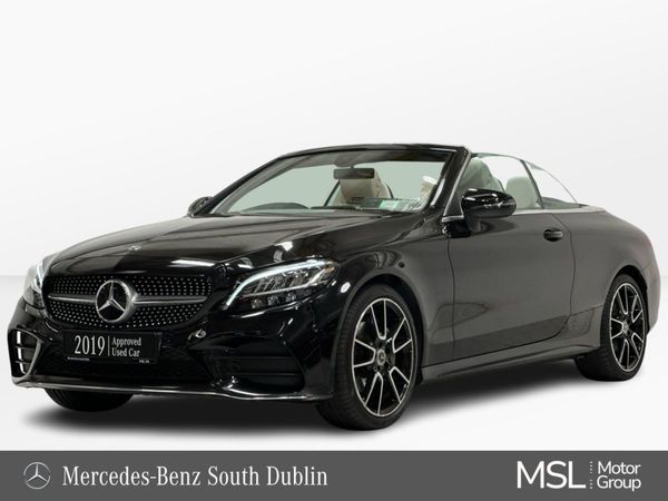 Mercedes-Benz C-Class Cabriolet, Petrol, 2019, Black