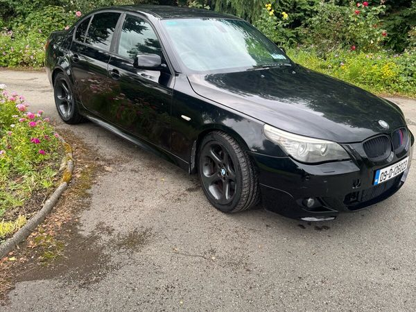 BMW 5-Series Saloon, Diesel, 2009, Black