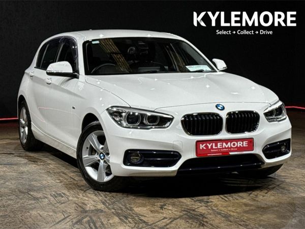 BMW 1-Series Hatchback, Diesel, 2017, White
