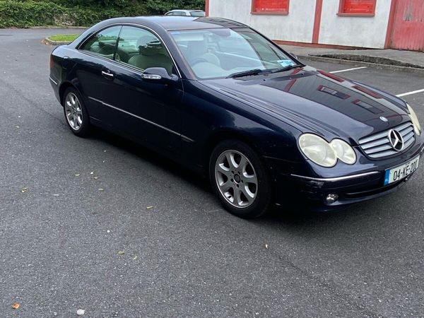 Mercedes-Benz CLK Coupe, Petrol, 2004, Blue