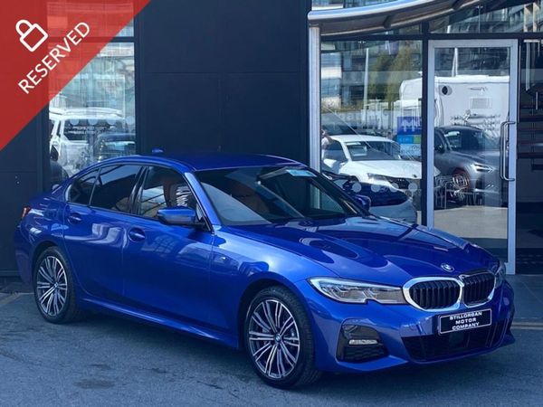 BMW 3-Series Saloon, Hybrid, 2020, Blue